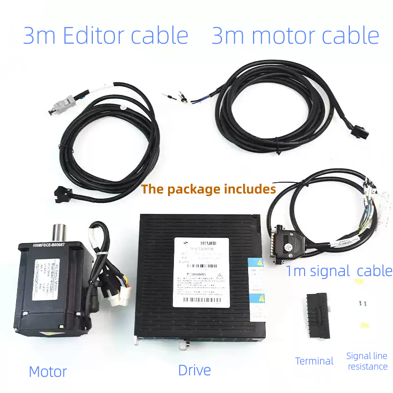 400-1900W Magnetic Encoder Synchronous AC Permanent Magnet Servo Motor Driver Kit