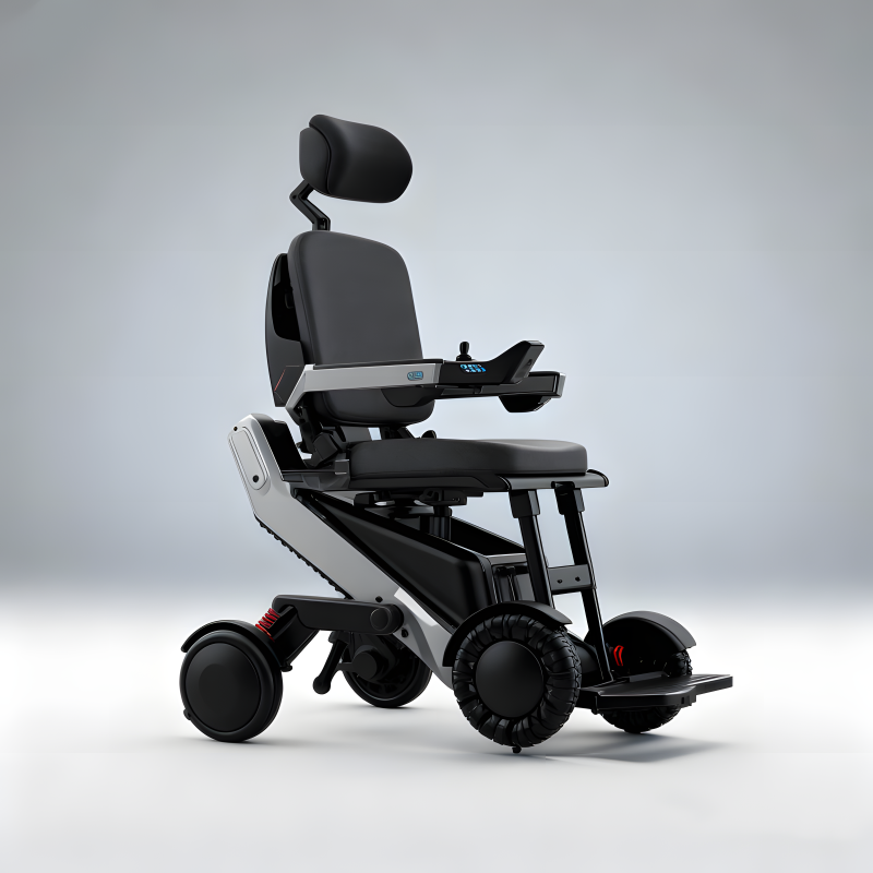 Body-Assisted Mobile Robot, All-Terrain Intelligent Balancing, Mobility Aid for the Elderly