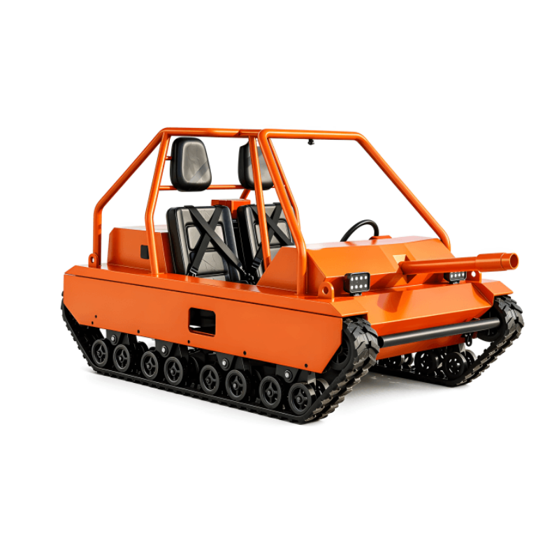 TUE-2 Two-Seat Tracked Off-Road Vehicle, All-Terrain Electric Off-Road Vehicle